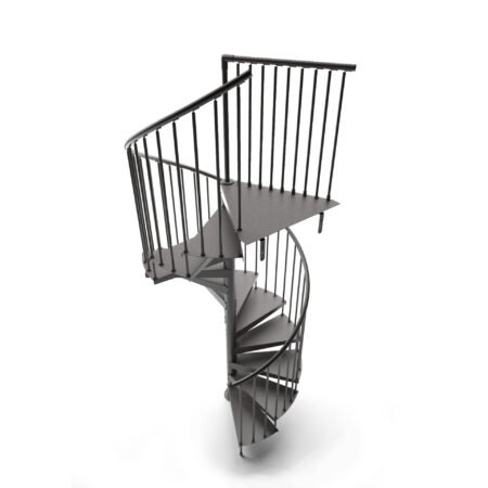 Spindeltrappe bronze